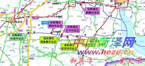 菏泽"川"字型内河航道呼之欲出