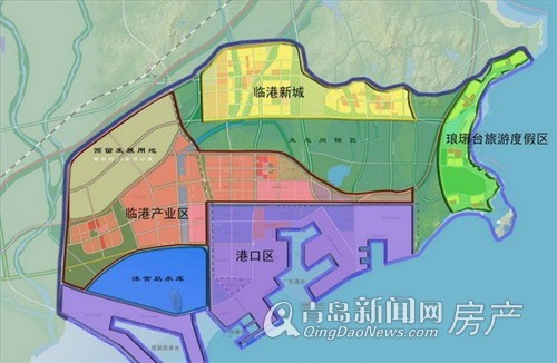 董家口临港产业区最新规划问世 总面积68平方公里