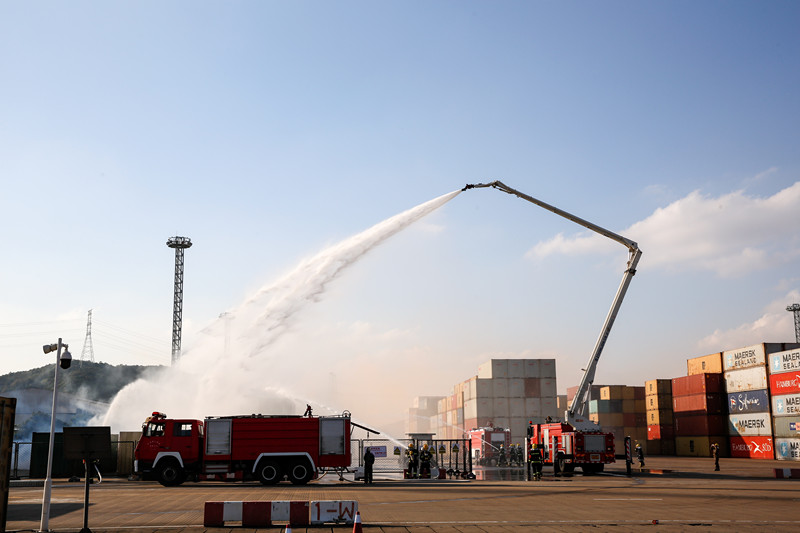 14年以来,宁波舟山港口保安工作还得到了美国海关,交通运输部,香港