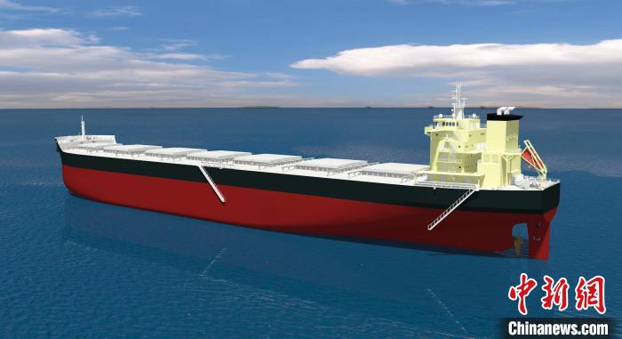 黄埔文冲自主研发设计85000吨散货船船型正式发布